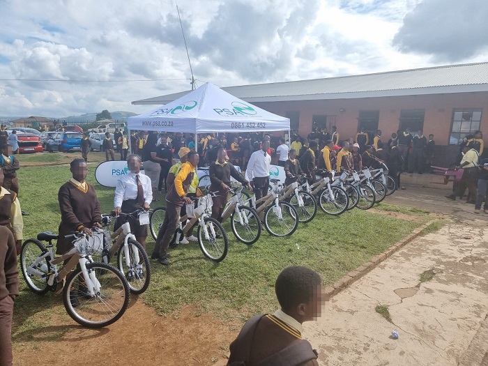 PMB office donates to Mthoqotho high school