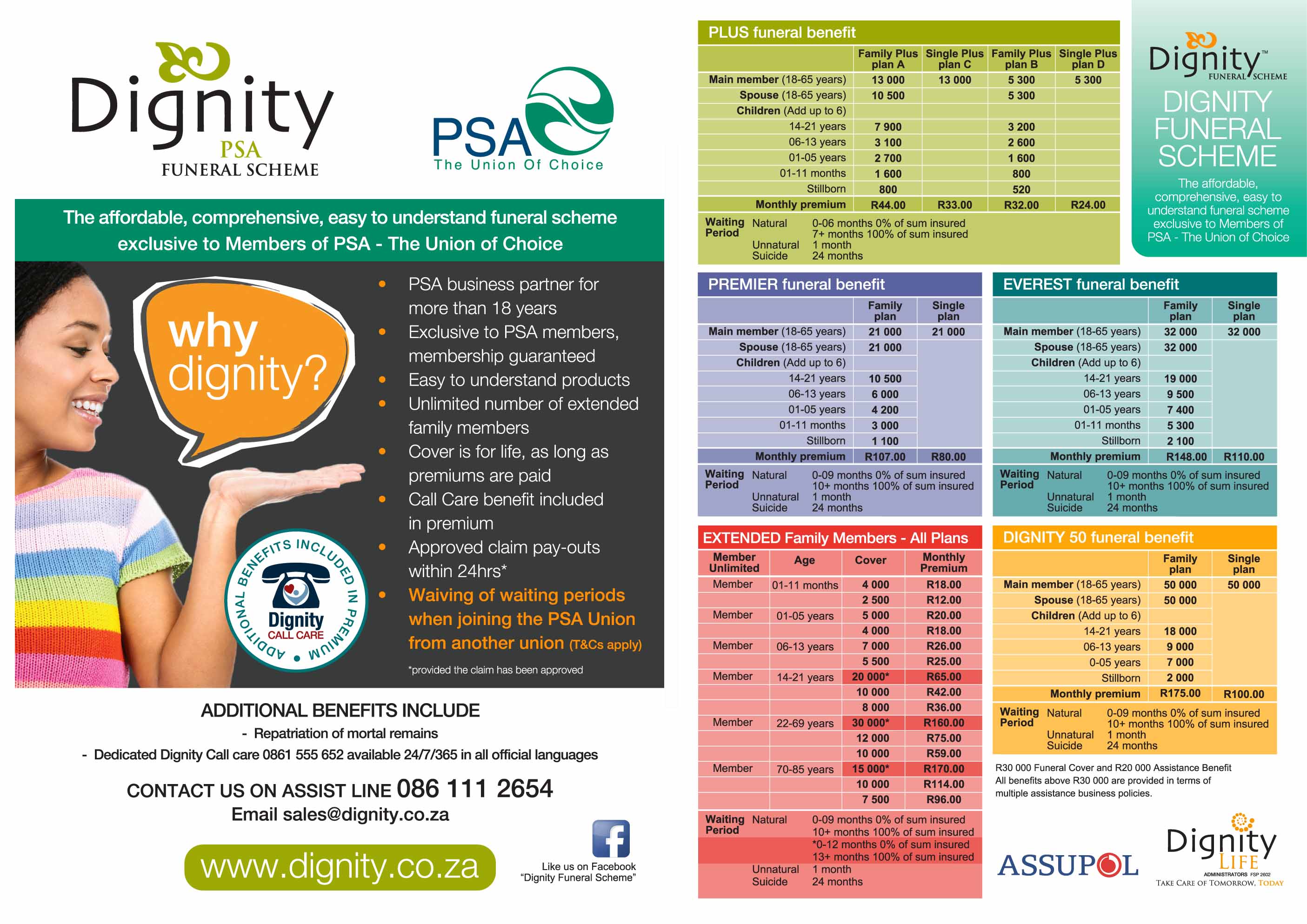 Dignity PSA Leaflet 18 E