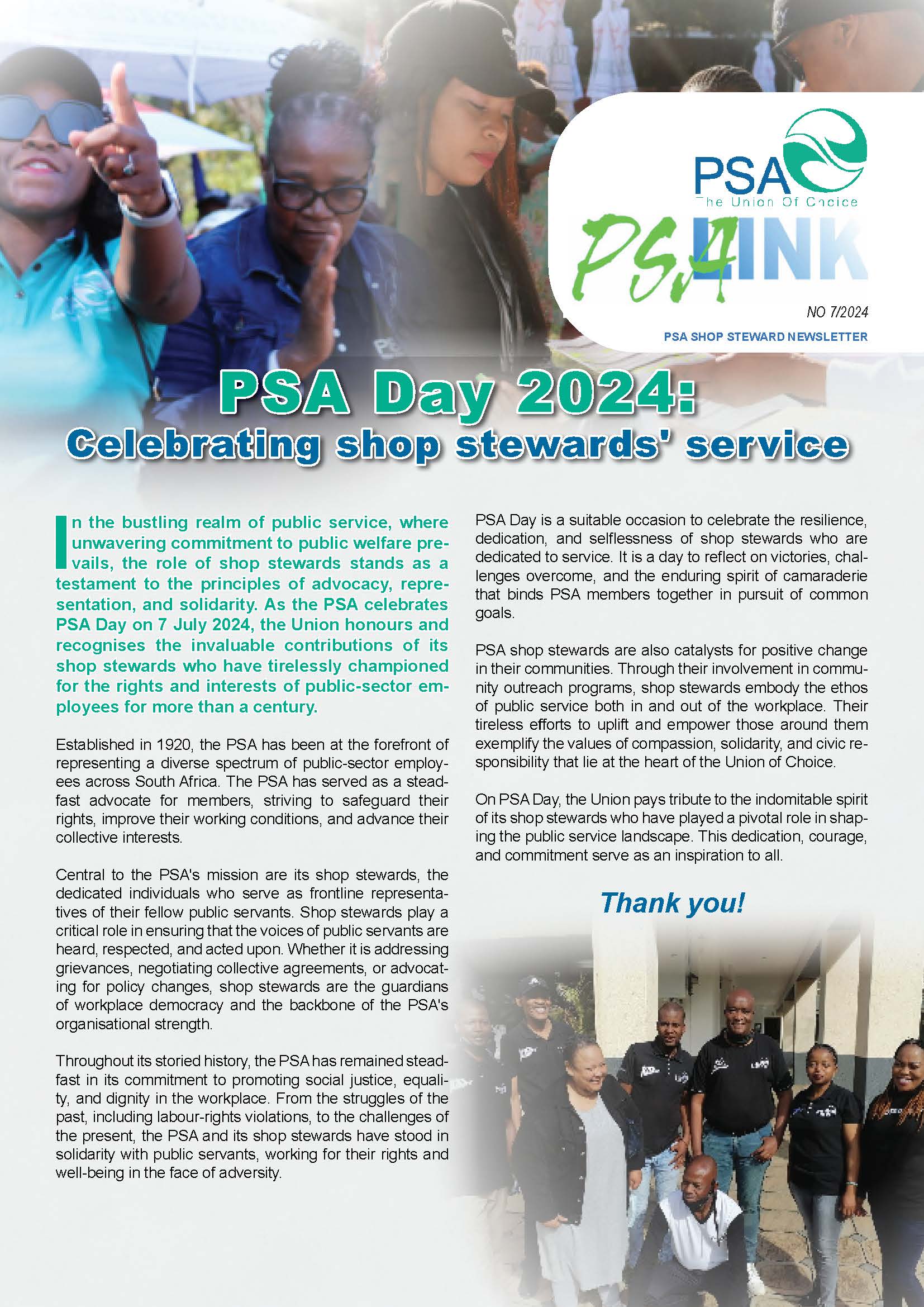 PSA Link 7 of 2024